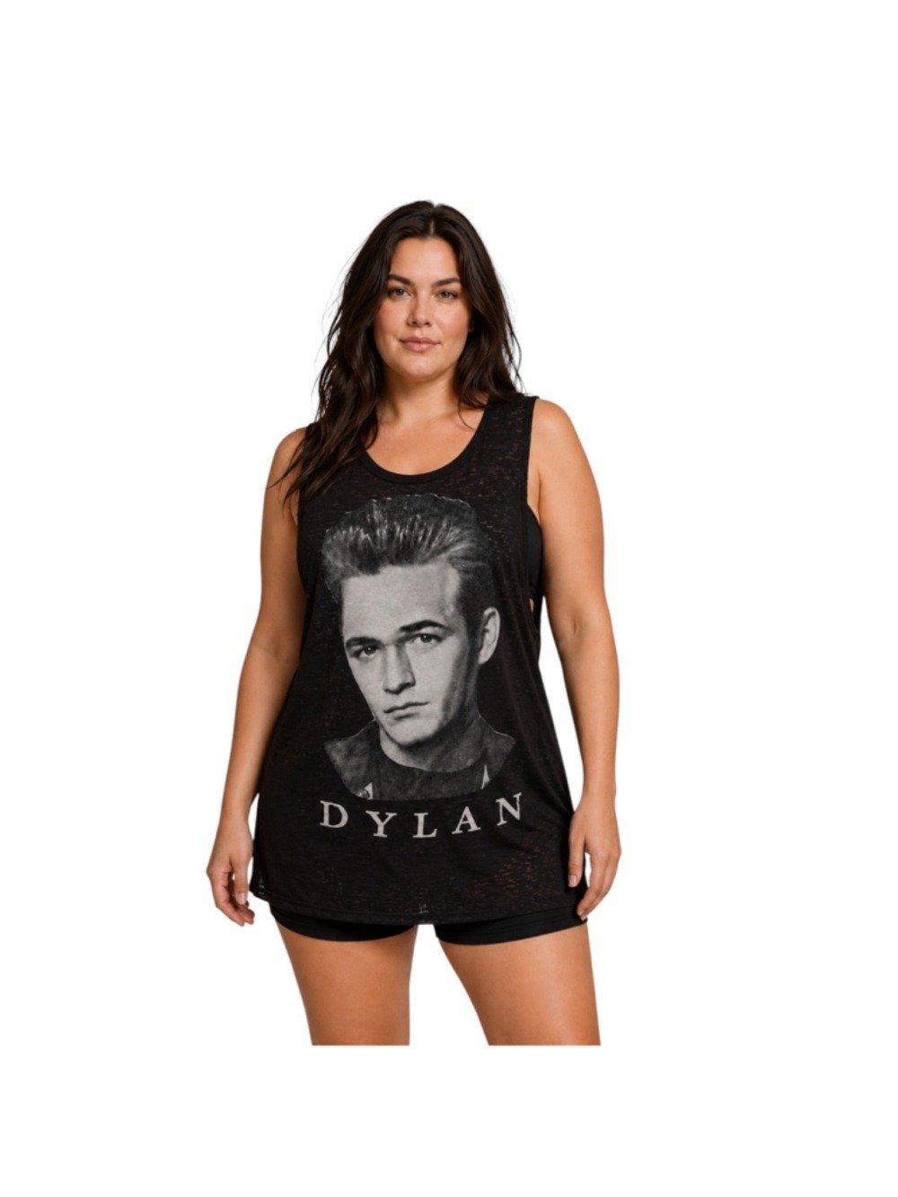 Beverly Hills 90210 Dylan McKay Luke Perry Burnout Tank Top XL